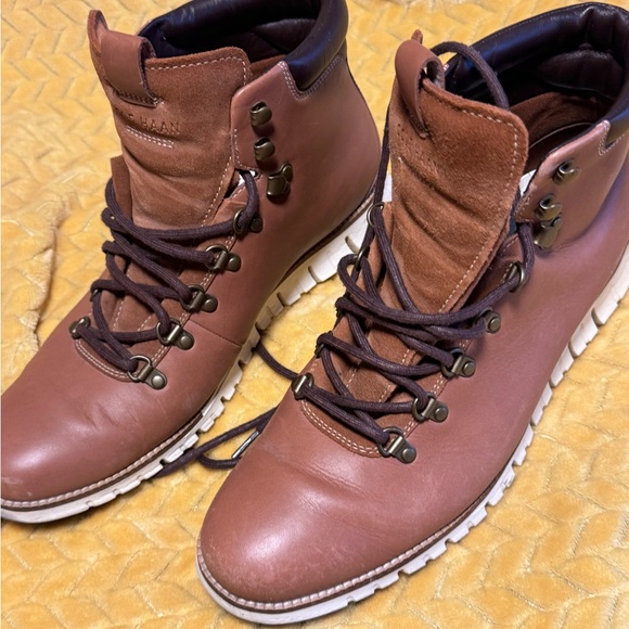 Cole Haan Other - Cole Haan Men's Brown Leather Boots Size 12